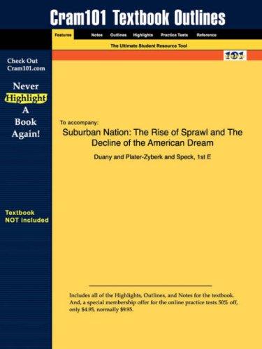 Cover for Suburban Nation
