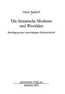 Cover for Die literarische Moderne und Westfalen