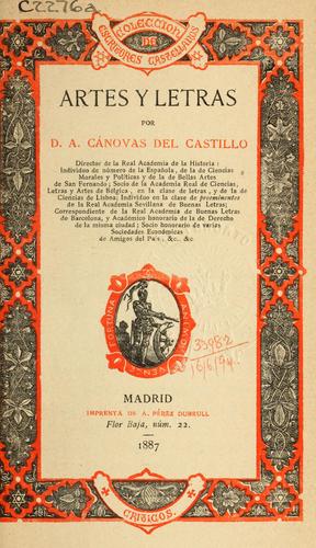 Cover for Artes y letras