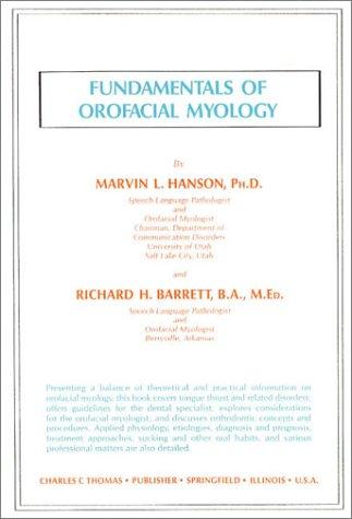 Cover for Fundamentals of orofacial myology