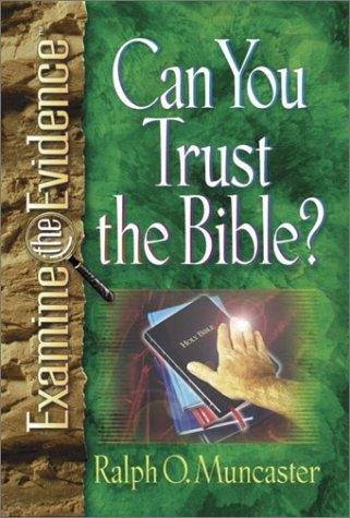 Cover for Can you trust the Bible?