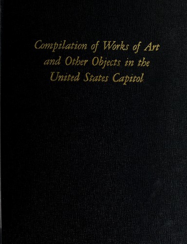 Cover for Compilation of works of art and other objects in the United States Capitol.