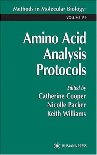 Cover for Amino Acid Analysis Protocols