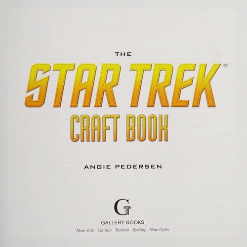 Cover for The Star Trek craft book