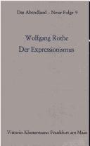 Cover for Der Expressionsmus