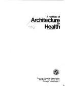 Cover for A Portfolio of architecture for health.