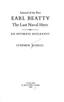 Cover for Admiral of the Fleet Earl Beatty