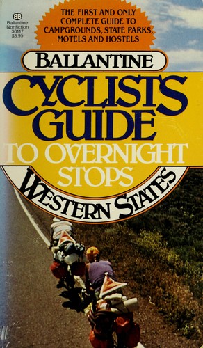 Cover for Cyclists' guide to overnight stops