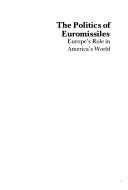 Cover for The politics of euromissiles