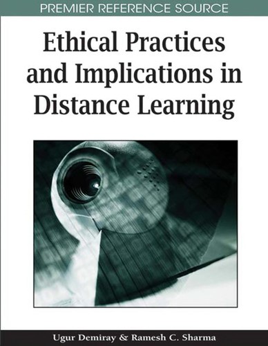 Cover for Ethical practices and implications in distance learning