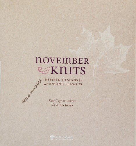 Cover for November knits