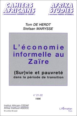 Cover for L' économie informelle au Zaïre