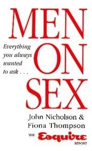 Cover for Men on Sex
