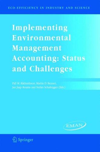 Cover for Implementing Environmental Management Accounting