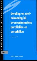 Cover for Dwaling en niet-nakoming bij overeenkomsten