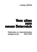 Cover for Vom alten zum neuen Österreich