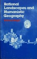 Cover for Rational landscapes and humanistic geography