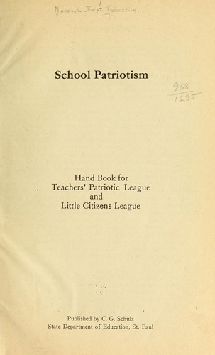 Cover for School patriotism