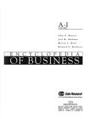 Cover for Encyclopedia of business