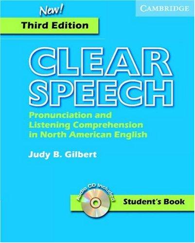 Cover for Clear Speech Student's Book