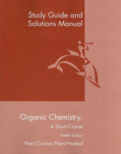 Cover for Organic Chemistry, a Short Course