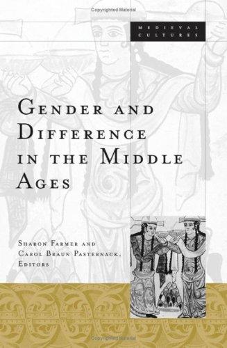 Cover for Gender and Difference in the Middle Ages (Medieval Cultures, No. 32)