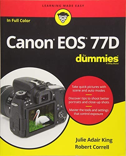 Cover for Canon EOS 77D For Dummies