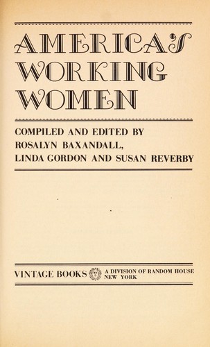 Cover for America's working women