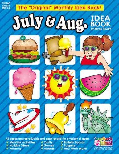Cover for July and August Idea Book
