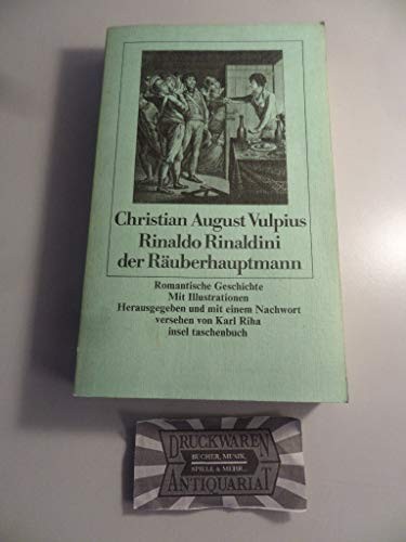 Cover for Rinaldo Rinaldini, der Räuberhauptmann