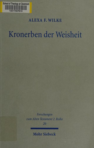 Cover for Kronerben der Weisheit