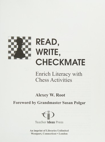 Cover for Read, write, checkmate
