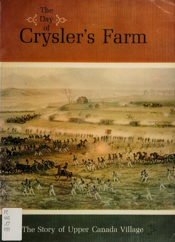 Cover for The day of Crysler's Farm, November 11, 1813