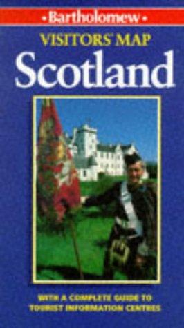 Cover for Visitors' Map Scotland (Tourist Map)