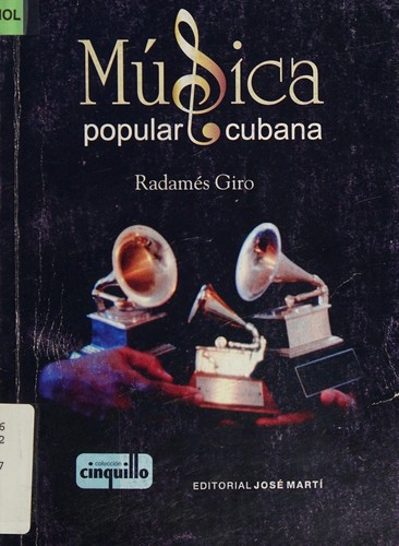Cover for Música popular cubana