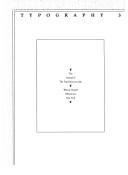 Cover for Typography 3