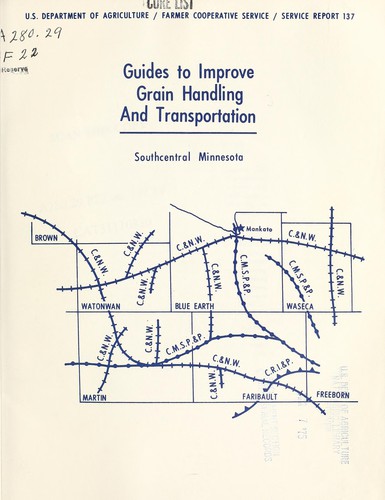 Cover for Guides to Improve Grain Handling and Transportation - Southcentral Minnesota
