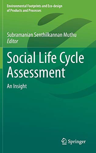 Cover for Social Life Cycle Assessment