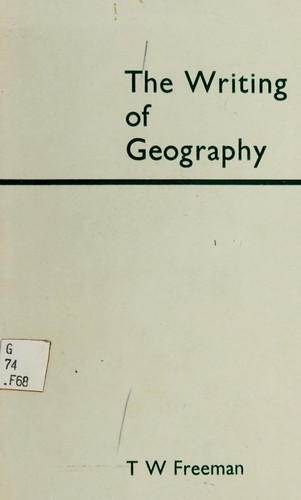 Cover for The writing of geography