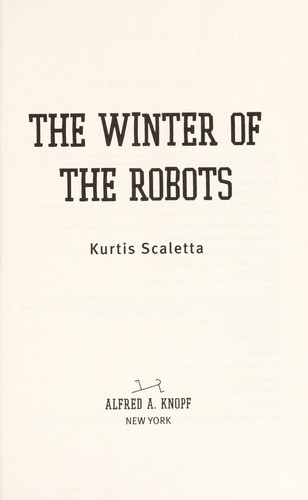 Cover for The winter of the robots