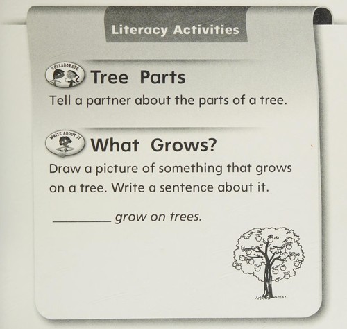 Cover for Reading Wonders Leveled Reader the Tree
