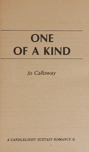Cover for One of a Kind
