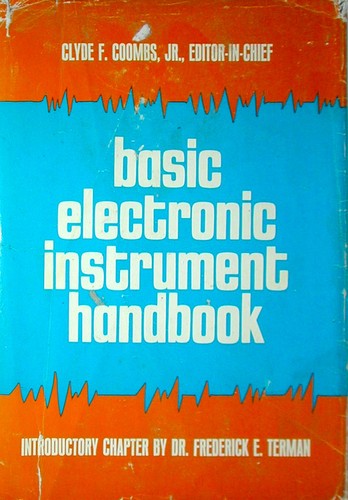 Cover for Basic electronic instrument handbook.