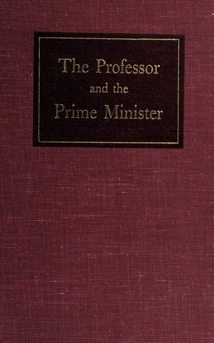 Cover for The professor and the Prime Minister