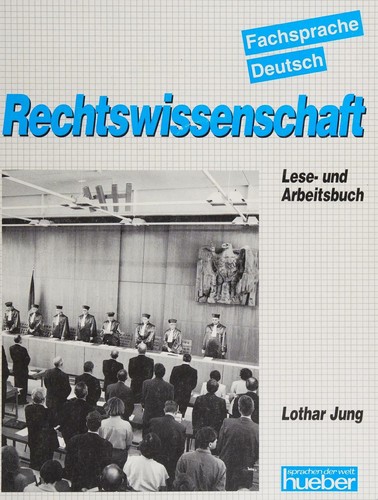 Cover for Rechtswissenschaft