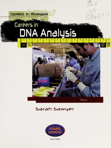 Cover for Careers in DNA analysis