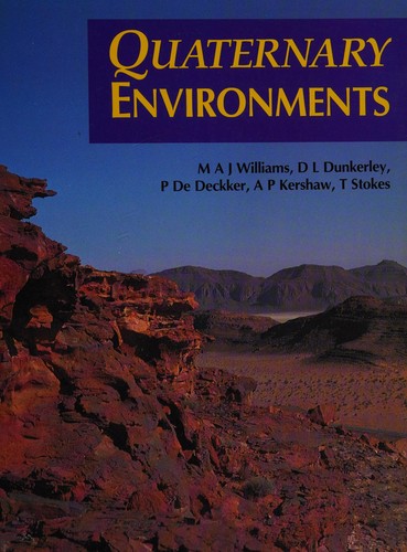 Cover for Quaternary environments