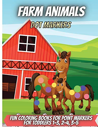 Cover for Farm Animals Dot Markers