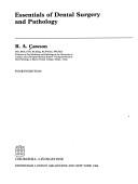 Cover for Essentials of dental surgery and pathology