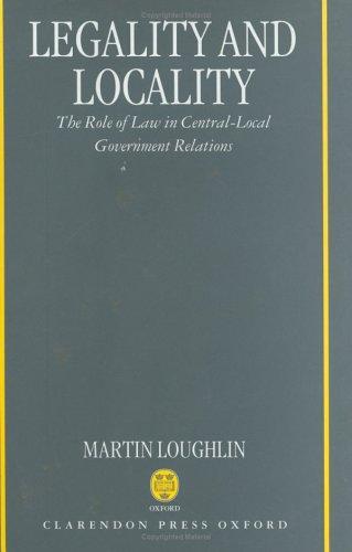 Cover for Legality and locality